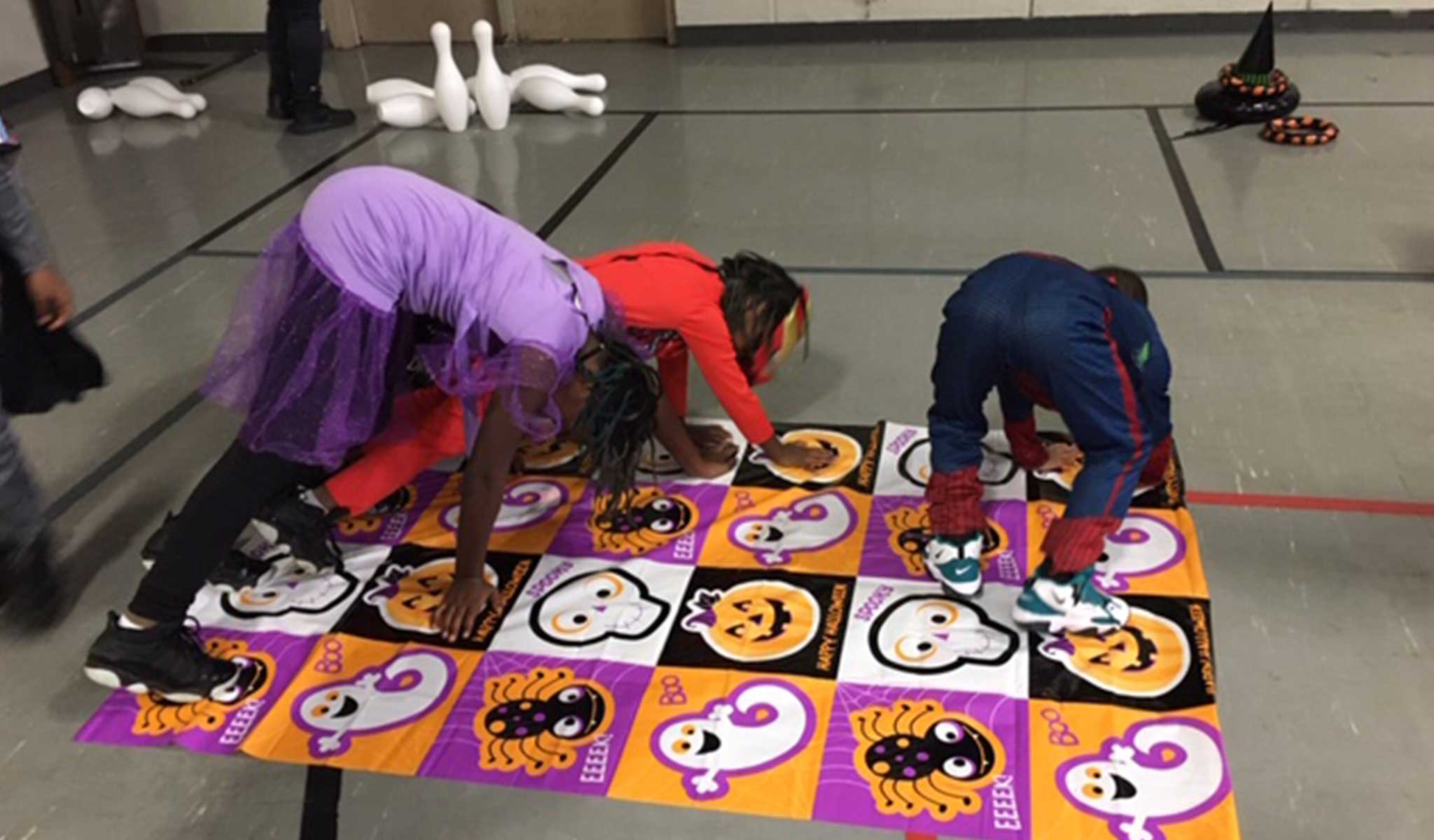 children playing